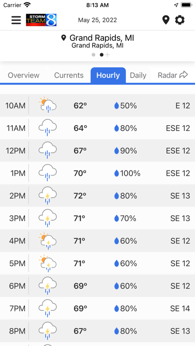 Storm Team 8 - WOODTV8 Weatherのおすすめ画像4