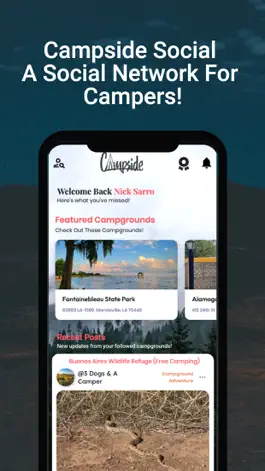 Game screenshot Campside Social mod apk