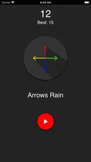 arrows rain game iphone screenshot 3