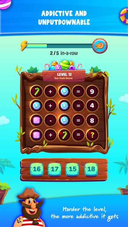 Jelly Cove - Math Puzzles screenshot-7