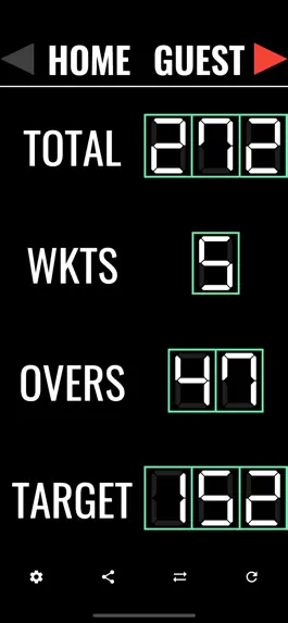 Game screenshot Simple Cricket Scoreboard mod apk
