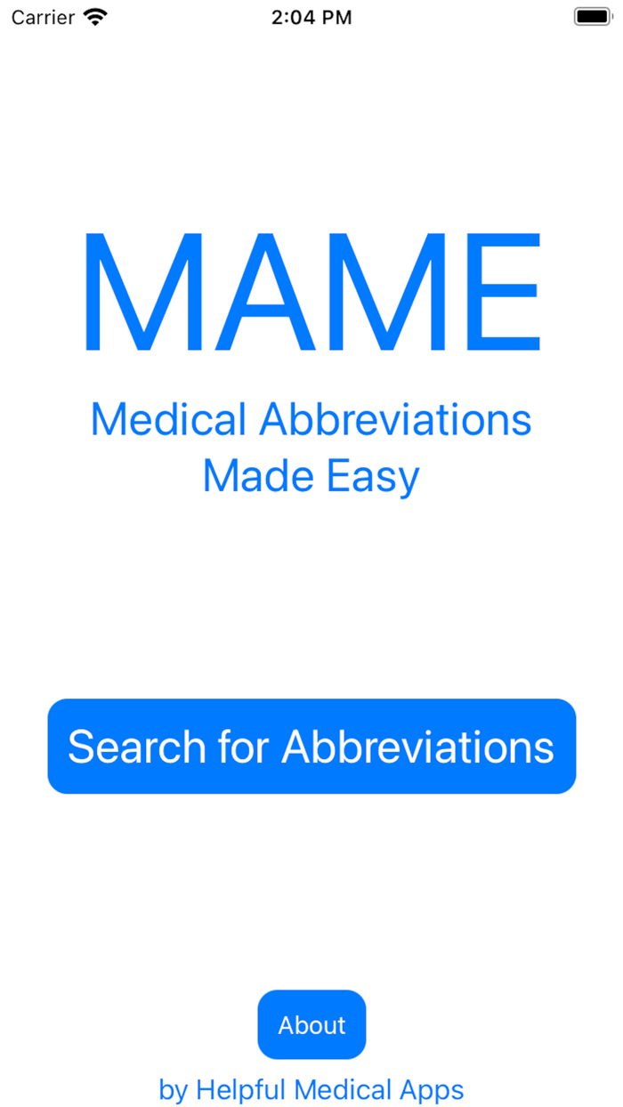 MAME by Helpful Medical Apps