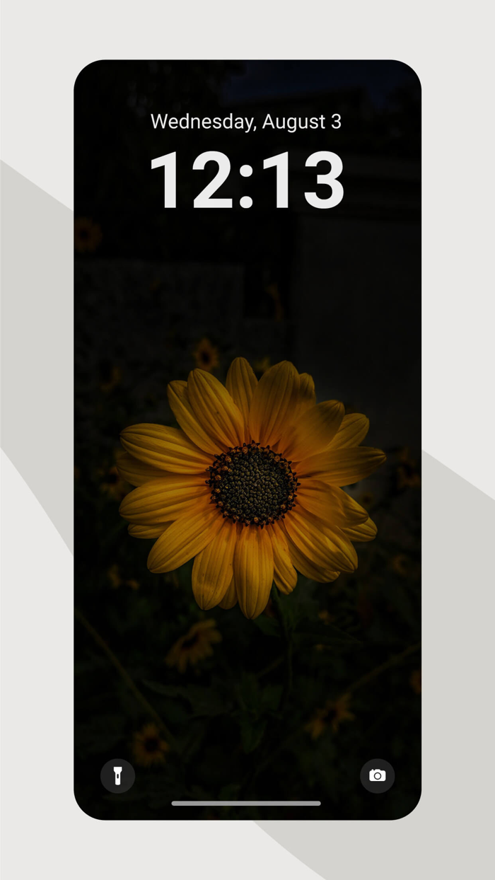 Lock Screen Widget  Wallpaper