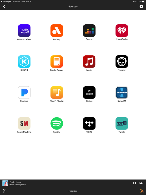 Integra Music Control App screenshot 4