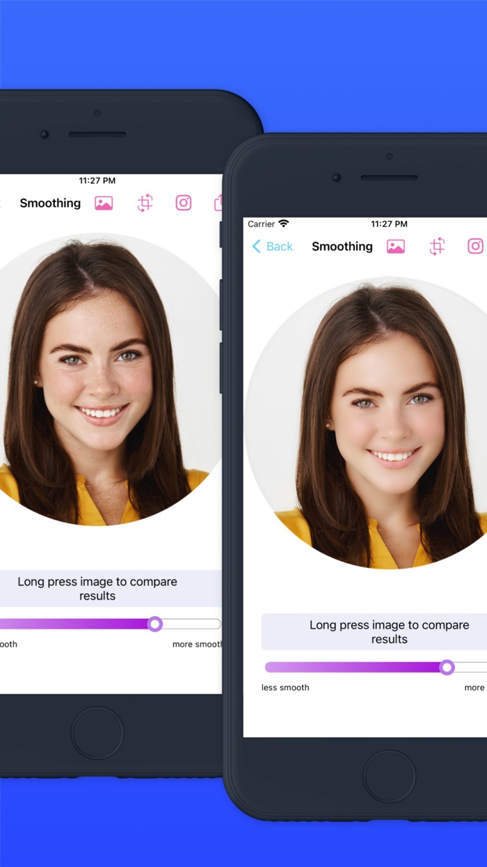 Selfie lines for posts
