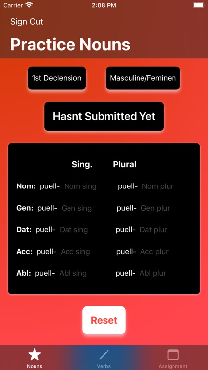 Latin Forms App screenshot-4