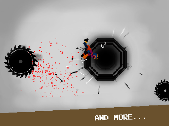 Stickman Pixel Dismounting