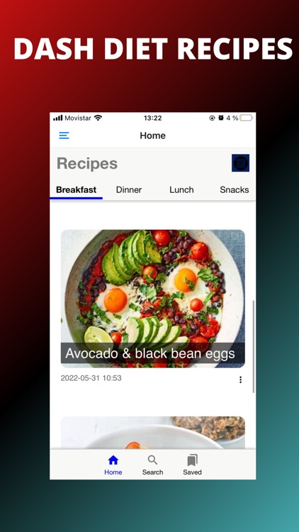 Dash Diet Recipes App