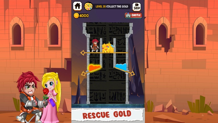 Treasure Rescue - Build Castle