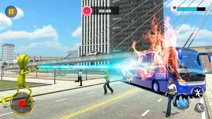 Stickman Puppet Rope Hero Game