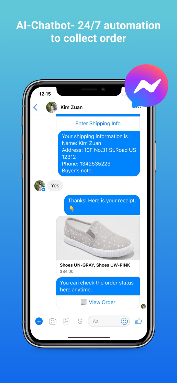 Shoplus FB live selling tool