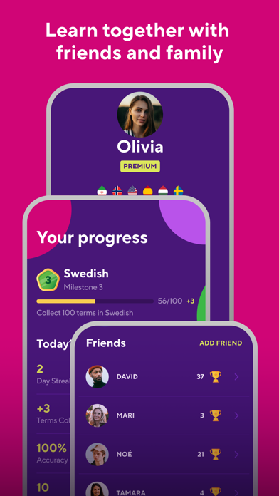 Drops: Language Learning app