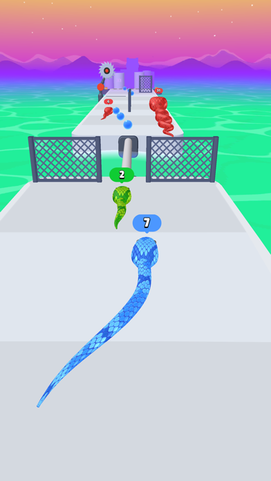 Snake Run Race・3D Running Game screenshot 2