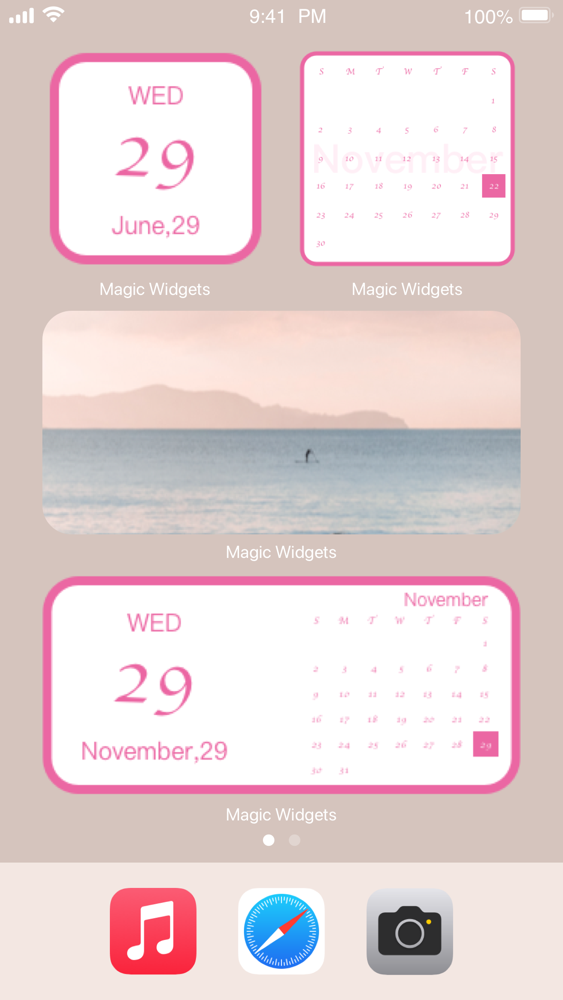 Magic widgets фото виджеты ios