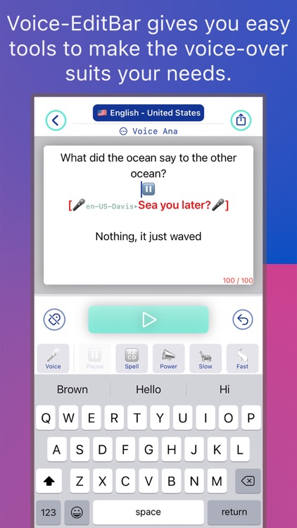 Voice-Over AI | Text To Speech