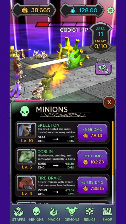 Tap Dungeon Necromancer screenshot-3