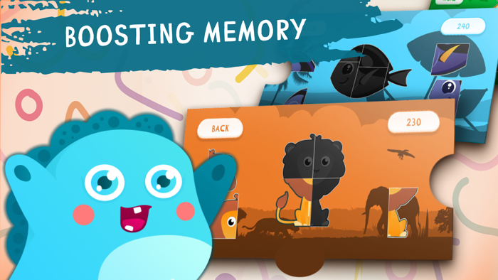 Puzzles for kids. Baby Games