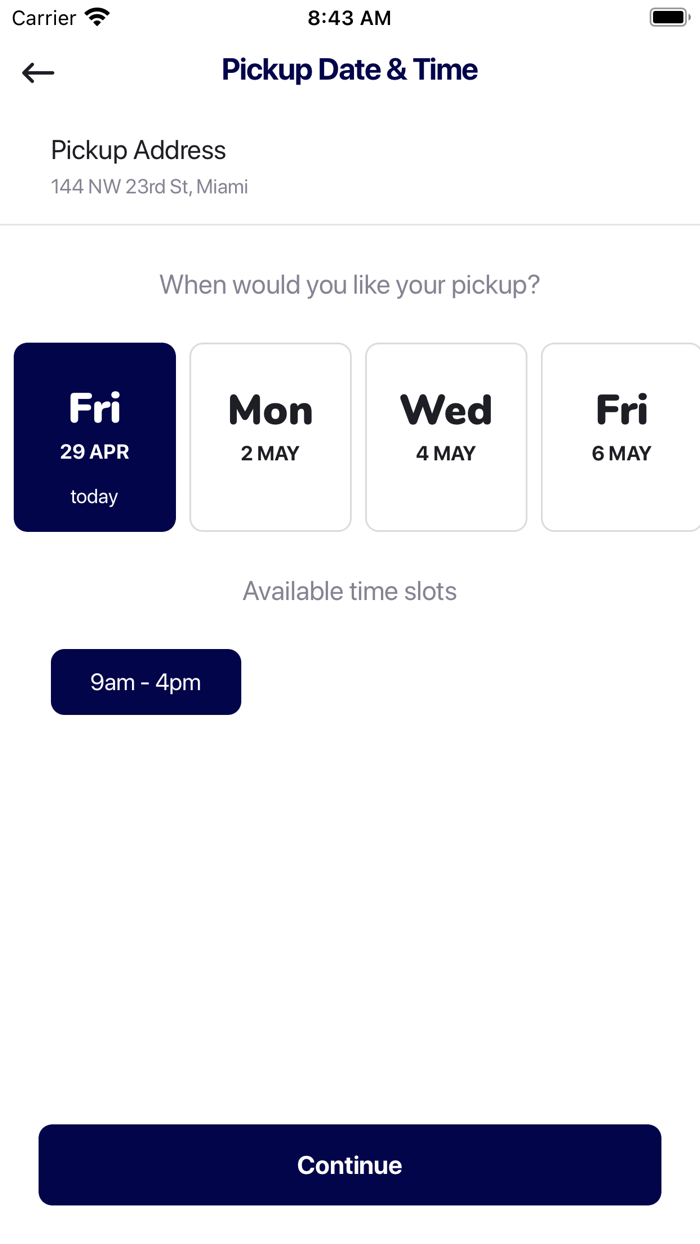 Coral Grove Dry Clean Delivery