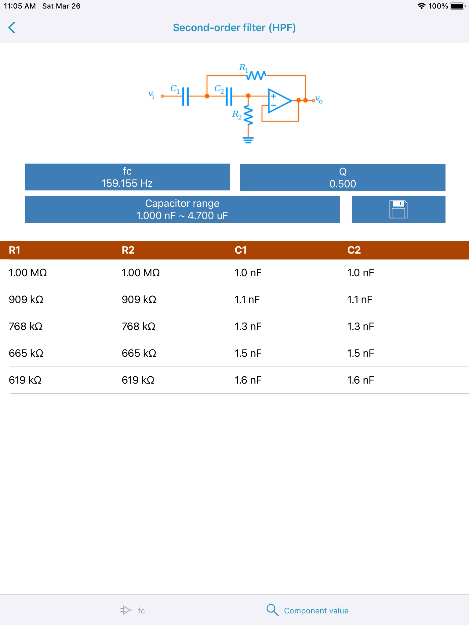 Opamp tools screenshot 4