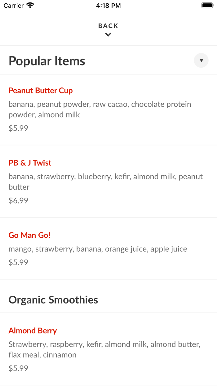 Greens Natural Foods