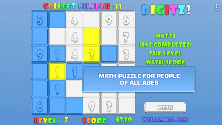 Lines of Digits: Fun Math Game screenshot-0