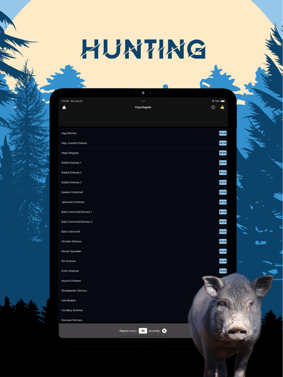 Hog Magnet - Hog Hunting Calls screenshot 5