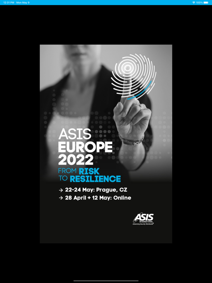 ASIS Europe 2022