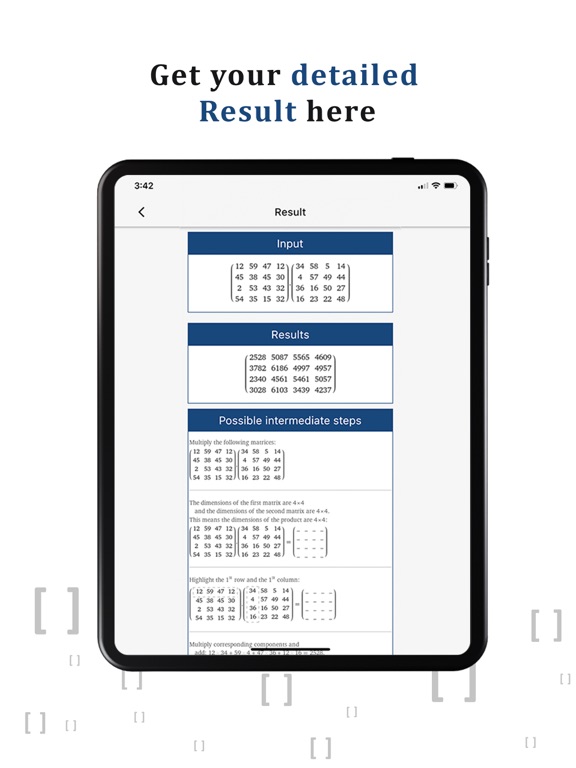 Matrix Calculator Solver screenshot 2