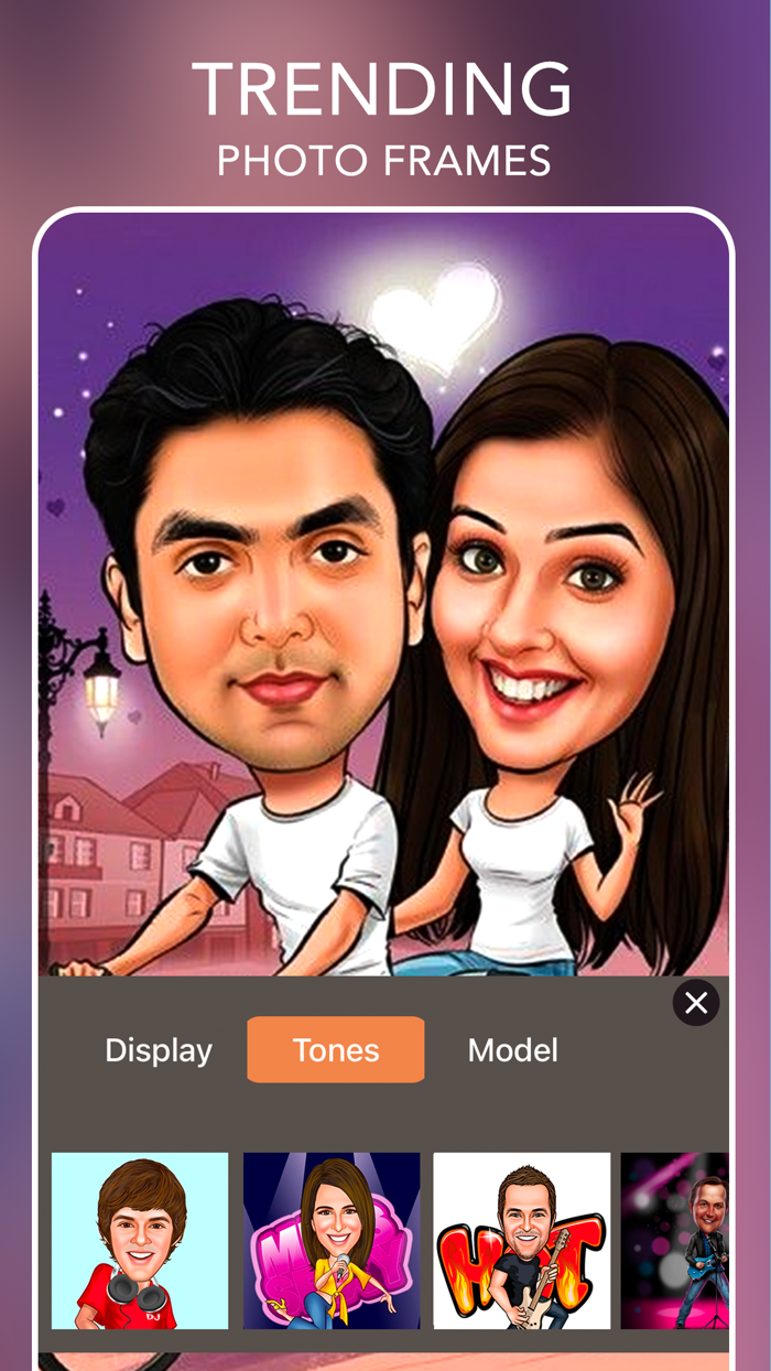 Cartoon Caricature Blend Pic