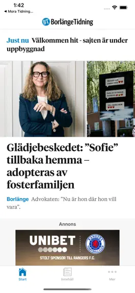Game screenshot Borlänge Tidning Nyhetsapp mod apk