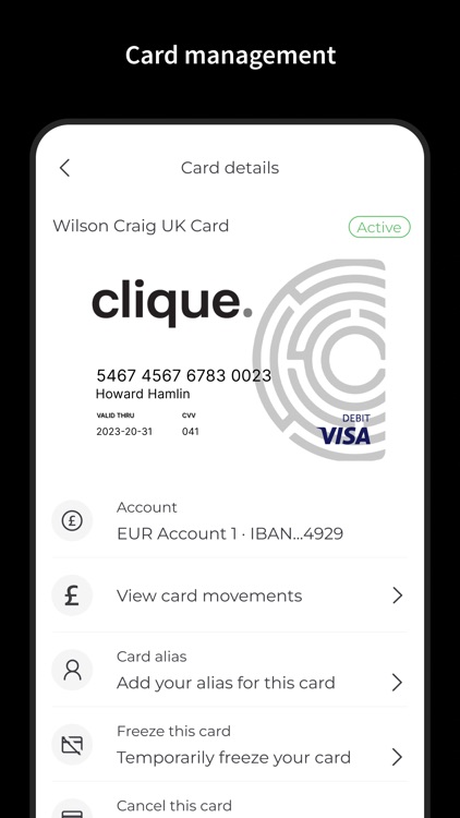 Clique Personal Banking