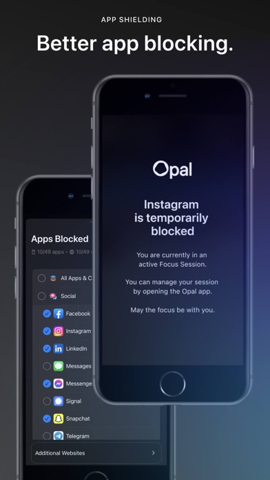 Opal: Screen Time for Focus Screenshot
