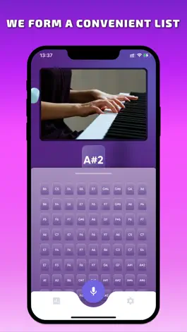Game screenshot Piano Key Detector apk