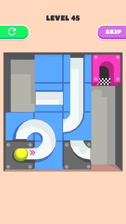 Rolling Ball - Slide Puzzle -