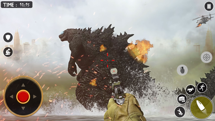 Giant Monster vs Gorilla Rush