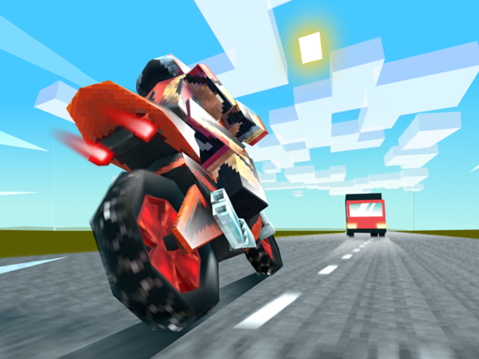 Bike Rider - Craft Game