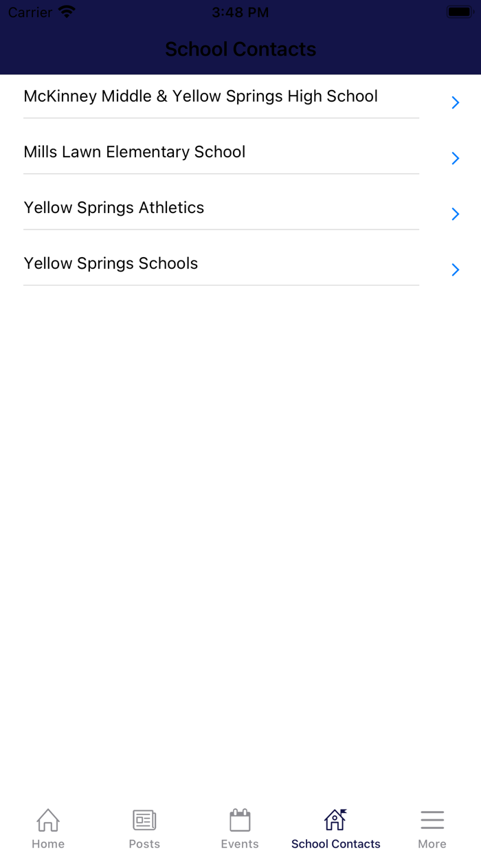 Yellow Springs Schools