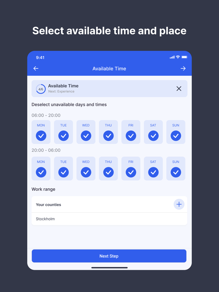 Safetly - Find guards easily