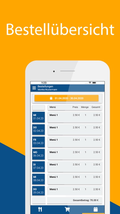 Mahlzeit-Bestellung screenshot-3