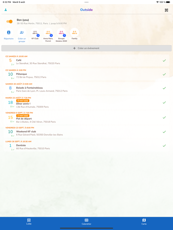 Screenshot #4 pour Outside App