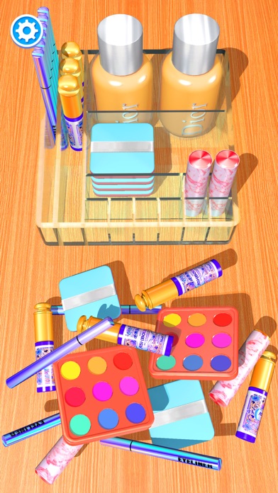Makeup Organizing: Girl Games Screenshot on iOS