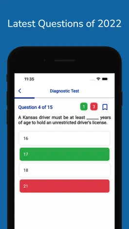 Game screenshot Kansas DMV Permit Practice mod apk