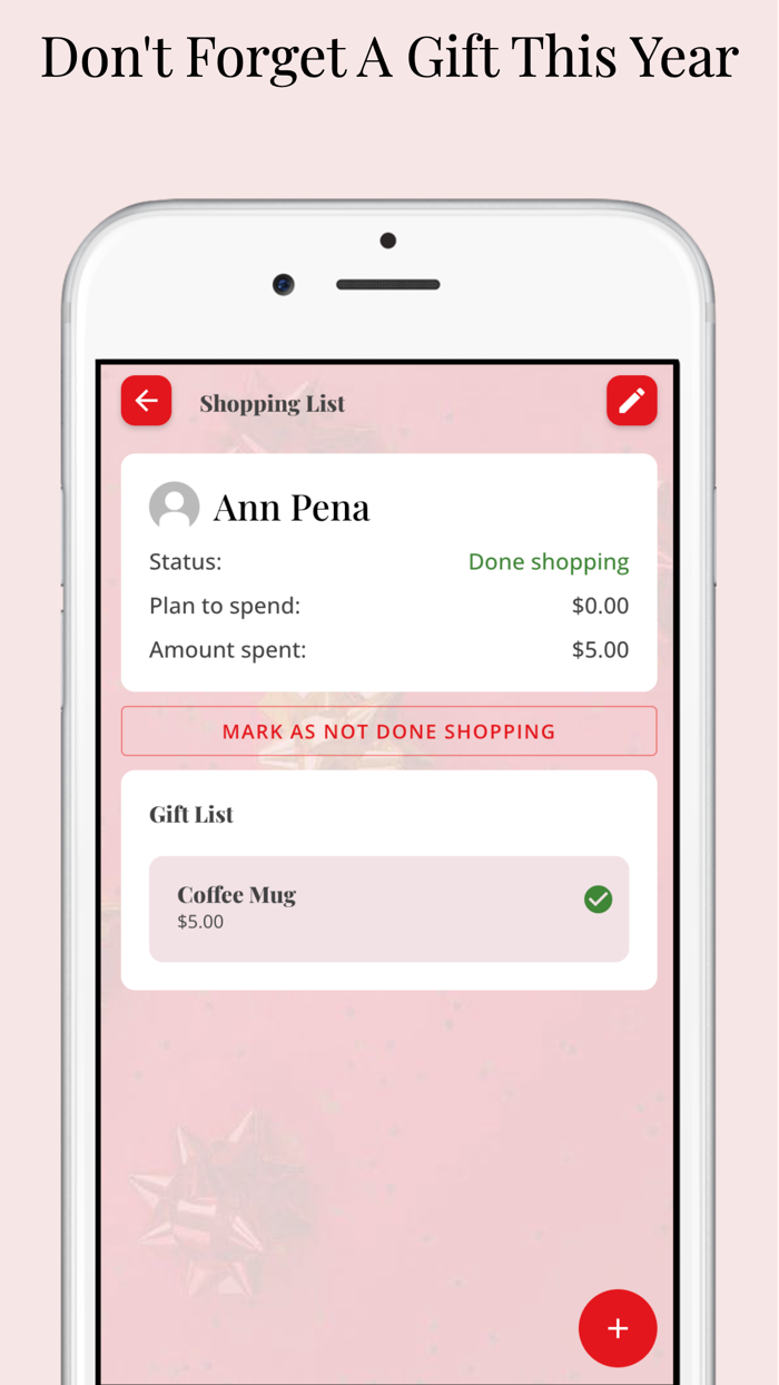 My Christmas List Helper