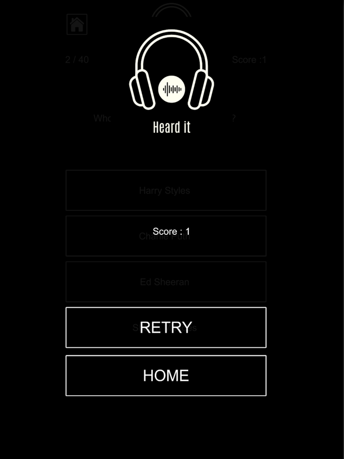 Heard It Challenge Game