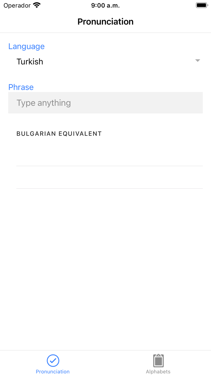 Cyrillic  Turkish Alphabets