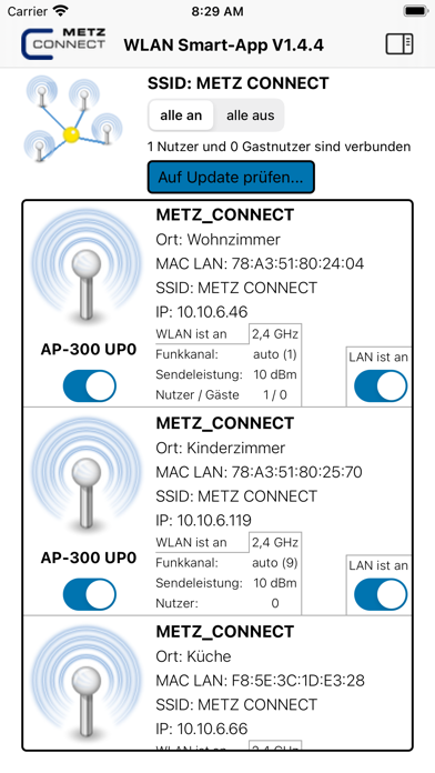 METZ CONNECT WLAN screenshot 3