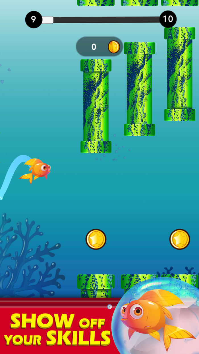 Melvin the swimming Fish