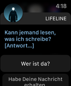 ‎Lifeline... Screenshot
