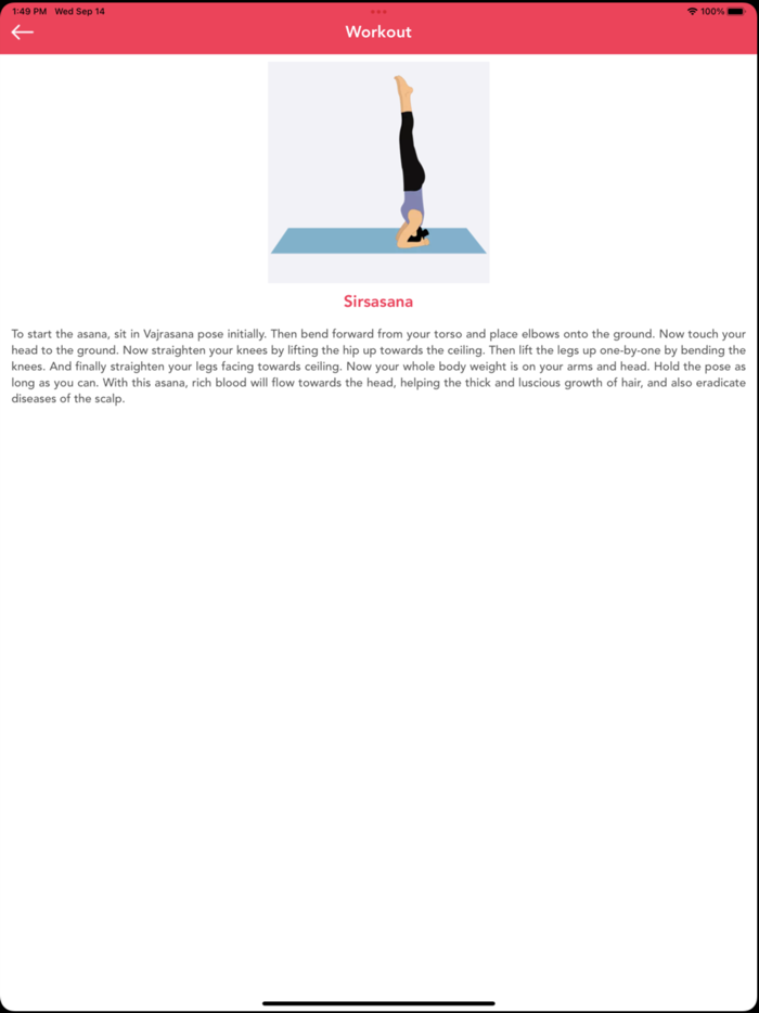 Yoga Workout- Personal Trainer