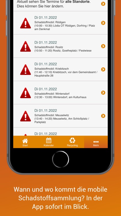 Altenburg Abfall-App screenshot-5